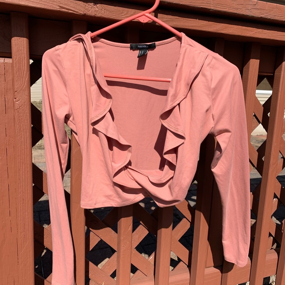 Ruffle Crop Top Forever 21